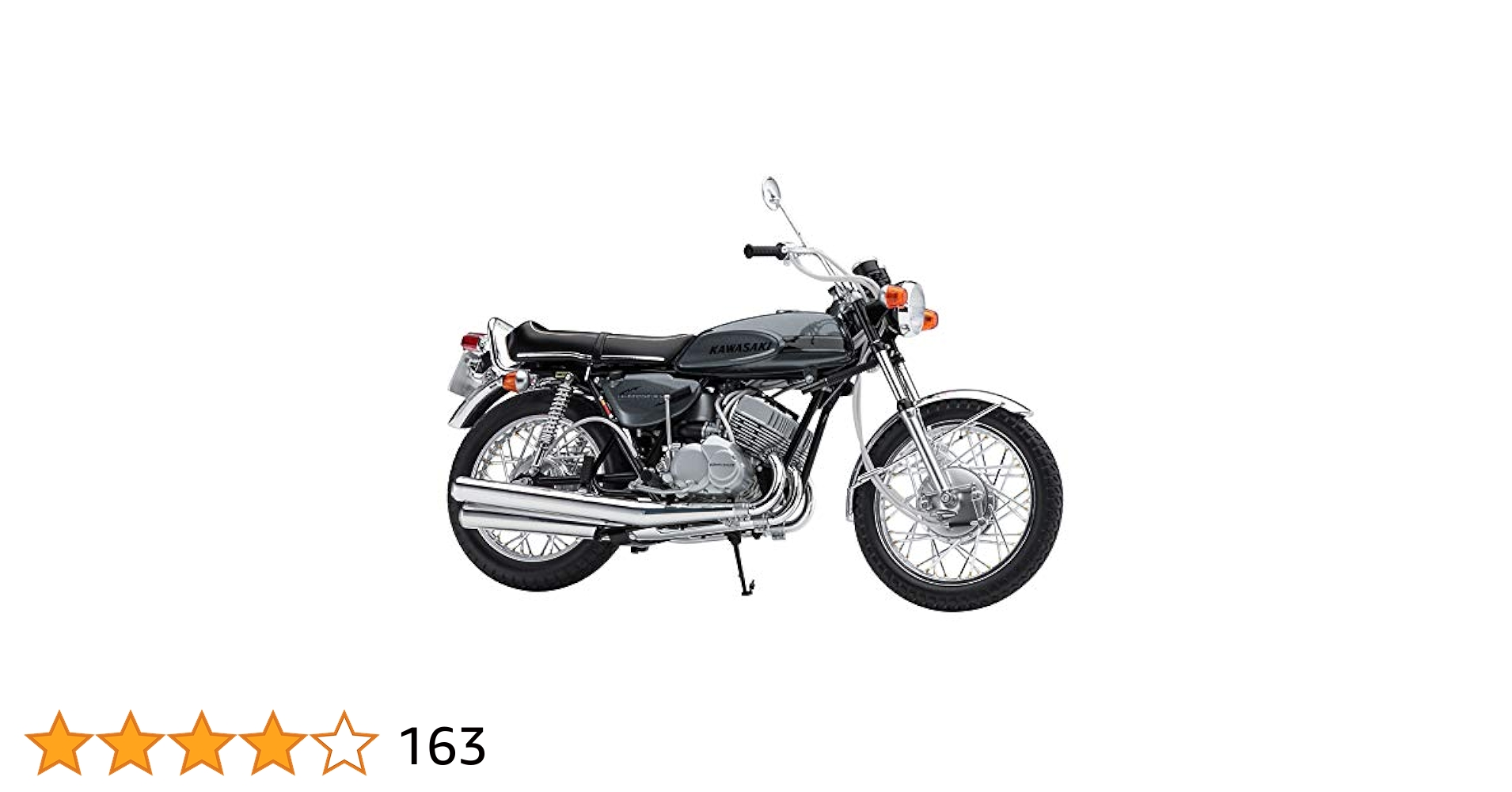 1-12□プラモデル・KAWASAKI・500-SS・MACHⅢ・ナガノ・同梱不可