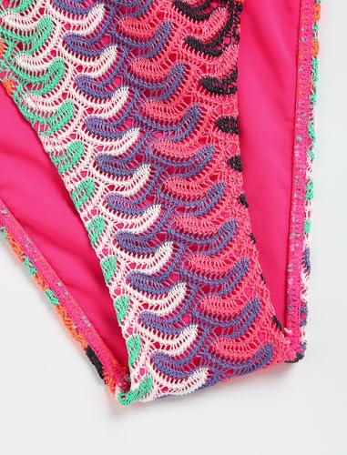 ZAFUL 2 Piece Triangle Bikini Sets for Women Sexy Crochet Halter Swimsuits - image 7