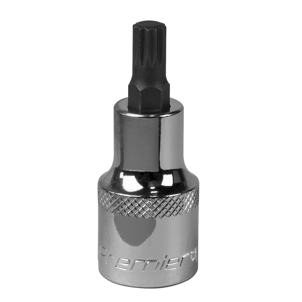 Sealey M8 1/2"Sq Drive Spline Socket Bit - Sbs013