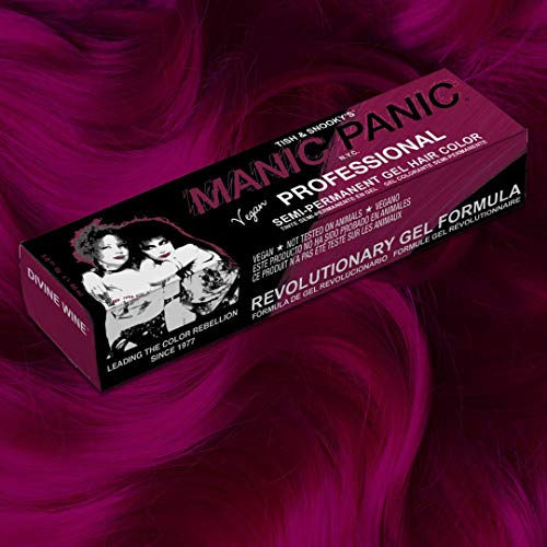 MANIC PANIC Professional Divine Wine Tinte Gel Semi Permanente miniatura 3