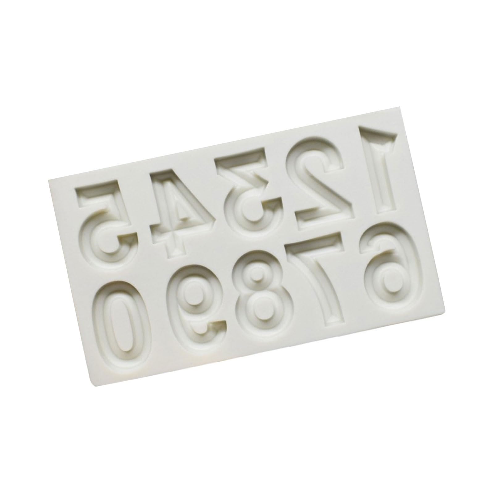 HDOYTXXM Multiple Purpose Baking Silicone Cast for Fondant Numbers Mail Decoration Permanent Not Stick Dishwasher Friendly Kitchen Storage Silicone Dessert Molds