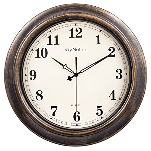 Tempo di tracciamento: posizionando un grande orologio all'aperto all'esterno, puoi immergerti nella natura mantenendo il passo con la tua routine quotidiana. Sia che tu stia facendo giardinaggio, facendo un barbecue nel tuo patio o semplicemente rilassandoti all'aperto, l'orologio da parete grande da 18 pollici garantisce di poter leggere l'ora da ogni angolo del tuo cortile, eliminando la necessità di tornare costantemente all'interno per controllare l'ora sul tuo orologio o cellulare.
