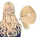 Produktbild Komfami Remy Tape in Haarverlängerung Menschliches Haar Glattes Haar Hauteinschlag Kleber in Hair Extension 20 Stück Pro Packung (40cm, 24 Mittelblond)