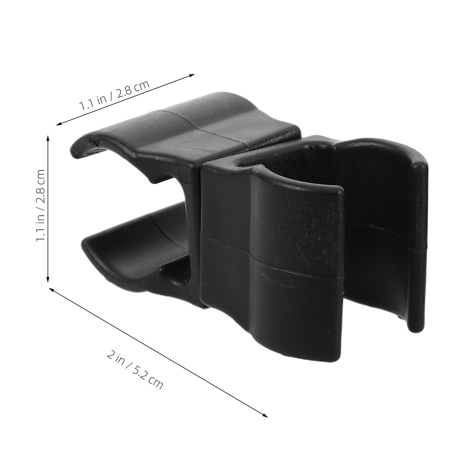 TOPBATHY 10 pièces Attaches Piquet Entraînement Football Clips Plastique Flexibles Connecteurs Bâtons Marqueurs pour Équipement Sportif