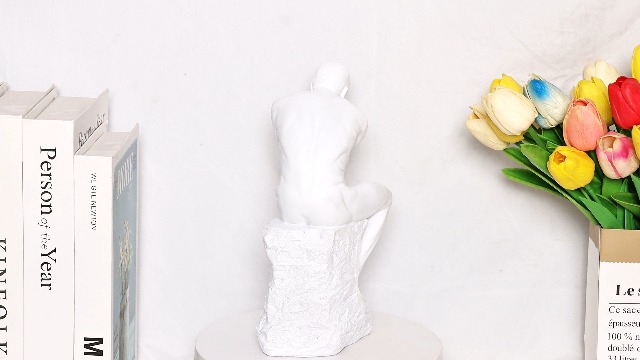Estatua El Pensador de Resina para Decoración miniatura 7