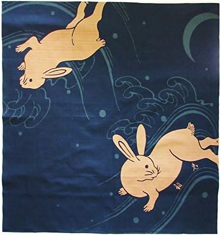 [LL/35inc] Furoshiki- Japanese Wrapping Cloth (Rabbit of Blessings)