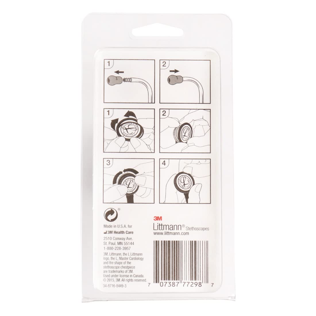 Kit ricambi per Master Cardiology nero art. 40011