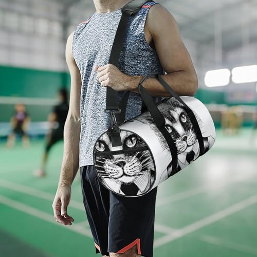 Sac de camping chat gentleman pour ranger vos affaires de marche - 7