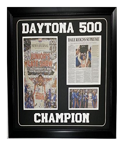 Encore Select 337-04 NASCAR Dale Earnhardt Jr. Framed Sports Memorabilia, 30-Inch by 24-Inch