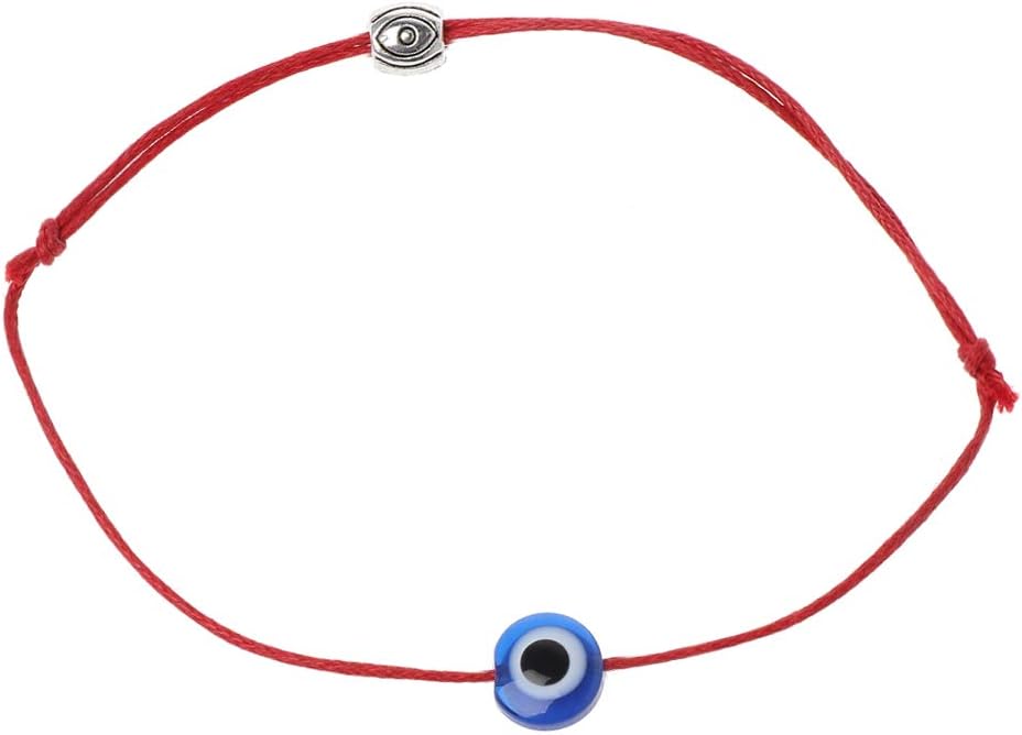 Doiber Blue Evil Eye String Kabbalah Bracelet Jewish Amulet Protection Lucky Jewelry