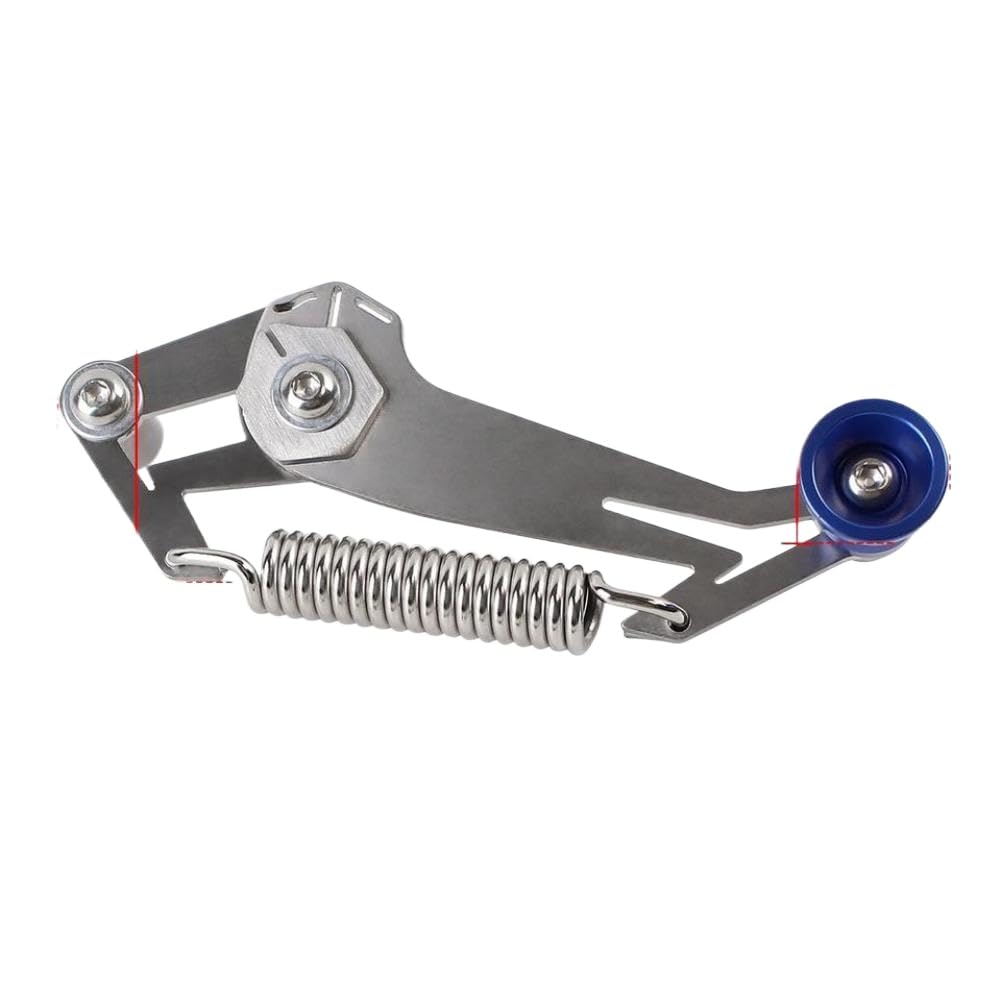 Herramienta Universal de ajuste de holgura de cadena de motocicleta para comprobar la tensión, herramienta de ajuste de holgura Compatible con bicicleta