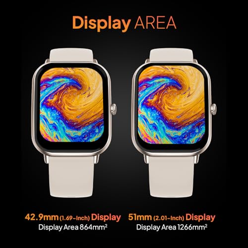 Image of Fire-Boltt Ninja Call Pro Max Bluetooth Calling Smart Watch, 2.01″ HD Display, 120+ Sports Modes, Health Suite, AI Voice Assistance, SpO2 & Heart Rate Monitor Smartwatch for Men & Women - Starlight