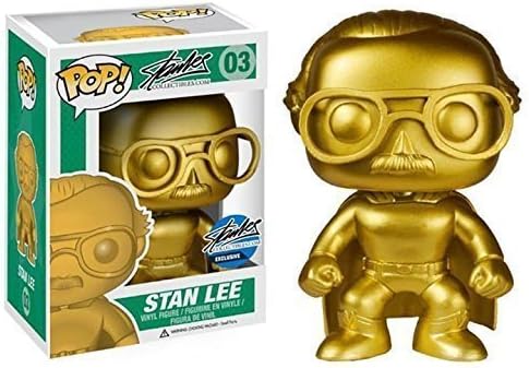 Funko Pop Stan Lee Gold Exclusive 