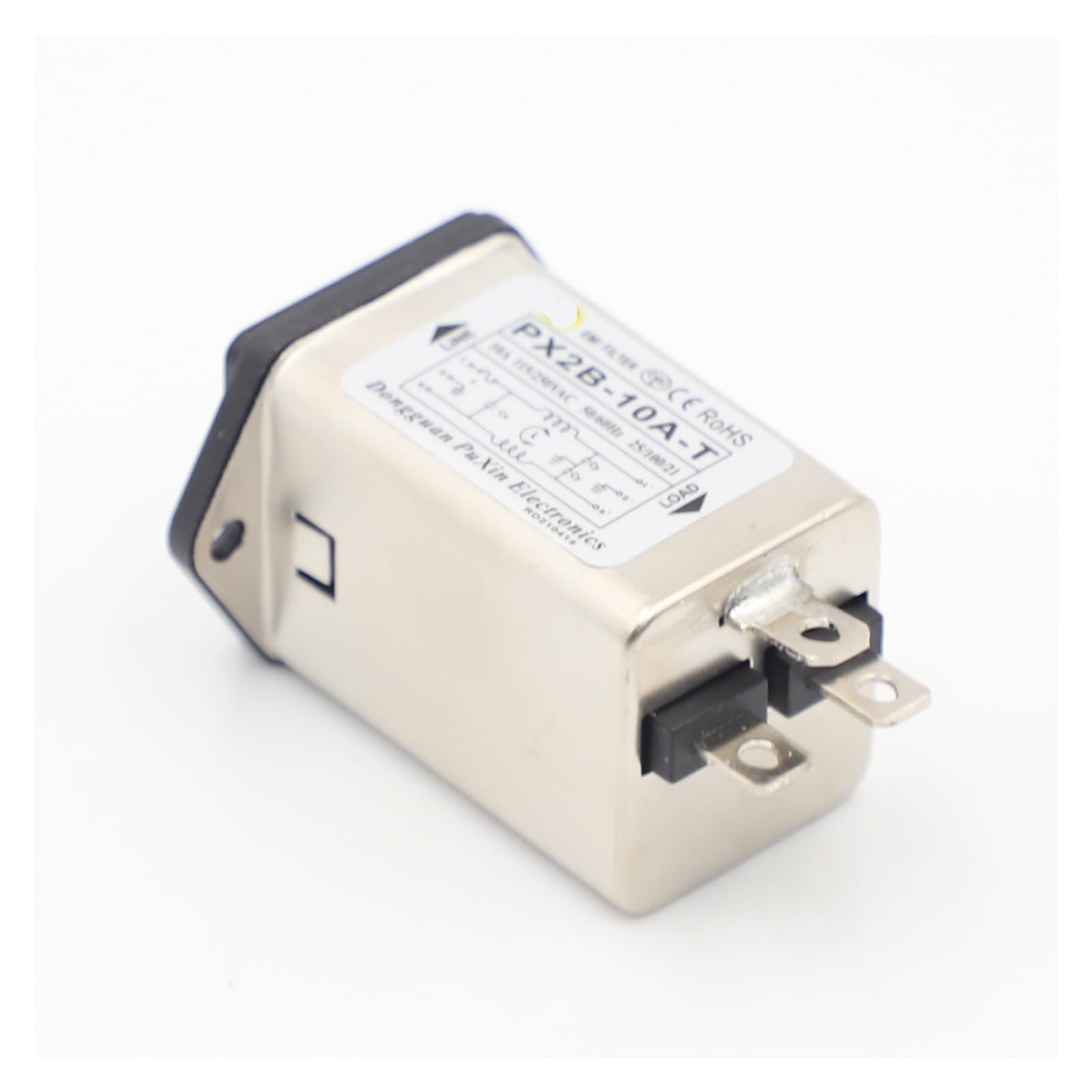 Fusible de prise de filtre d'alimentation PX2B-10A-T intégré pour équipement électrique