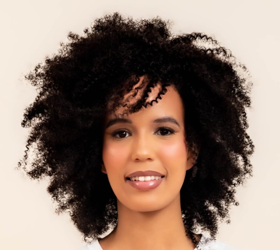 Extensions cheveux naturels péruviens à clips frisés Kinky Curl 14 pouces 140g