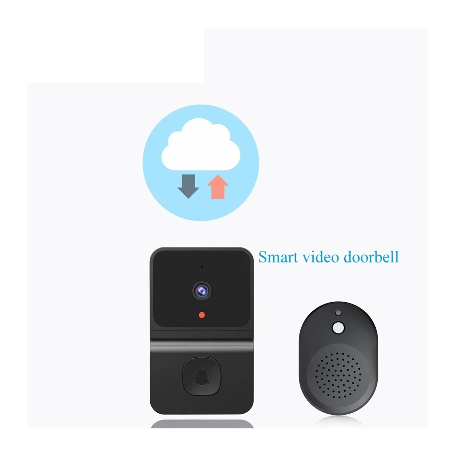 Sonnette vidéo WiFi, caméra de sécurité, interphone sans Fil