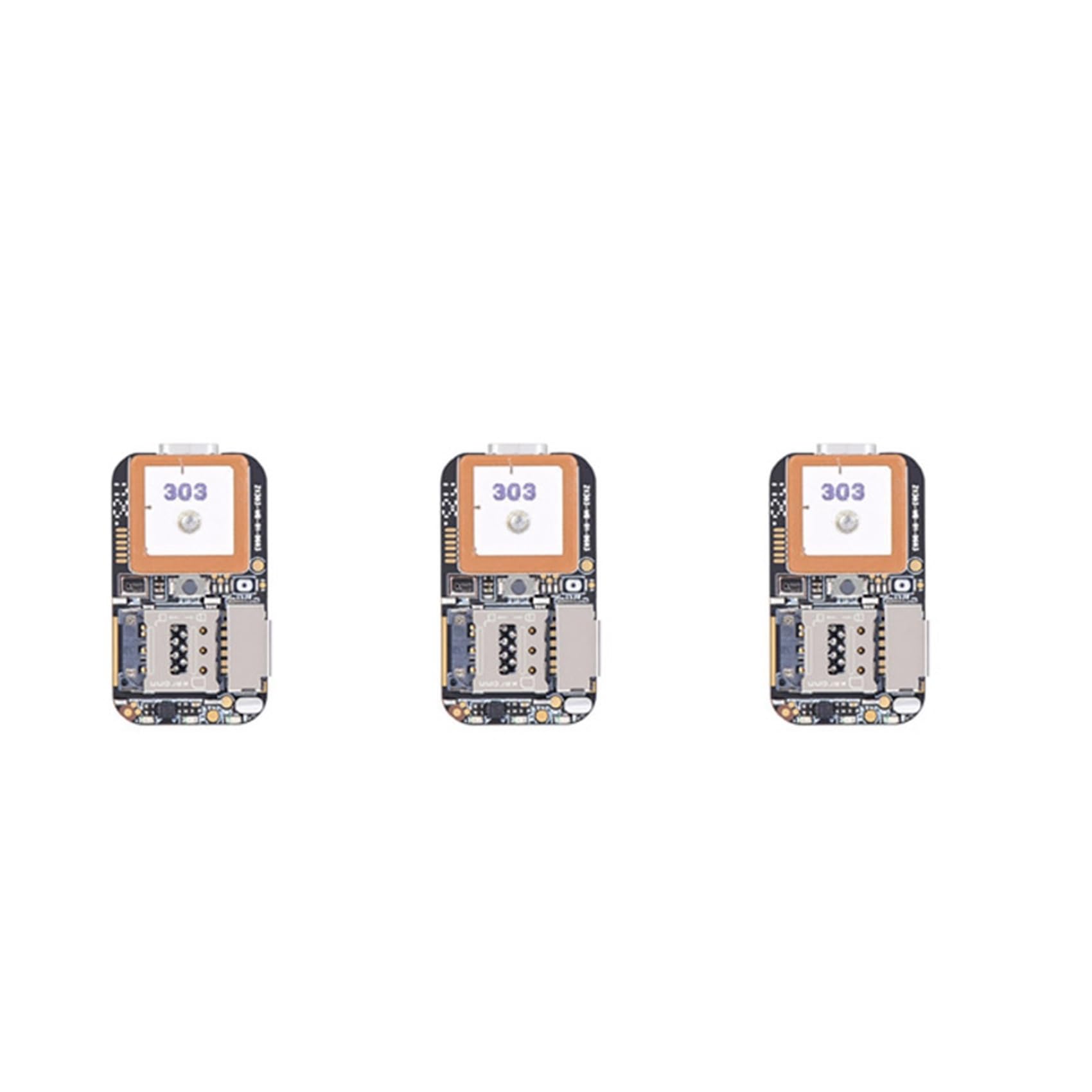 3X Localizzatore GPS Super Mini Dimensioni gsm AGPS WiFi LBS Locator Web App Gratuita Tracking Voice Recorder ZX303 PCBA Inside 87HE