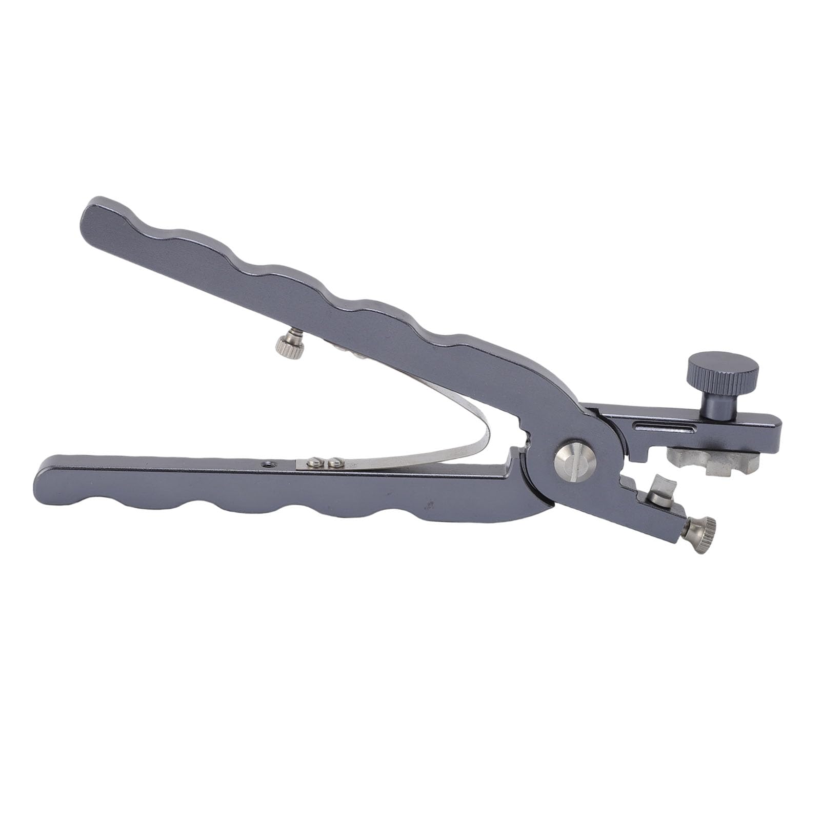 Pinza per Barra a Molla Utilizzo Semplice Applicazione Versatile per la Rimozione del Perno Dell'orologio, Lega di Alluminio, 5 Testine di Ricambio