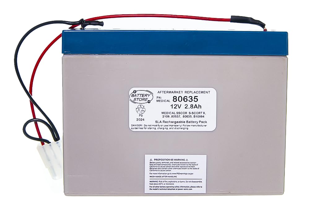 SSCOR INC MODEL 2310 BATTERY 80635