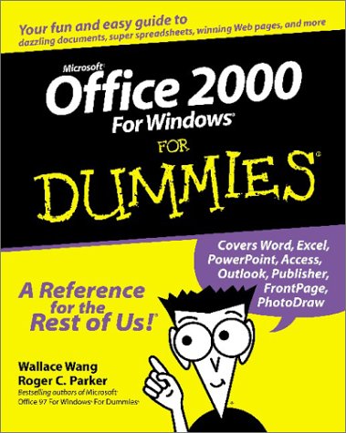 Microsoft Office 2000 For Windows For Dummies Microsoft Office 2000 For Windows For Dummies