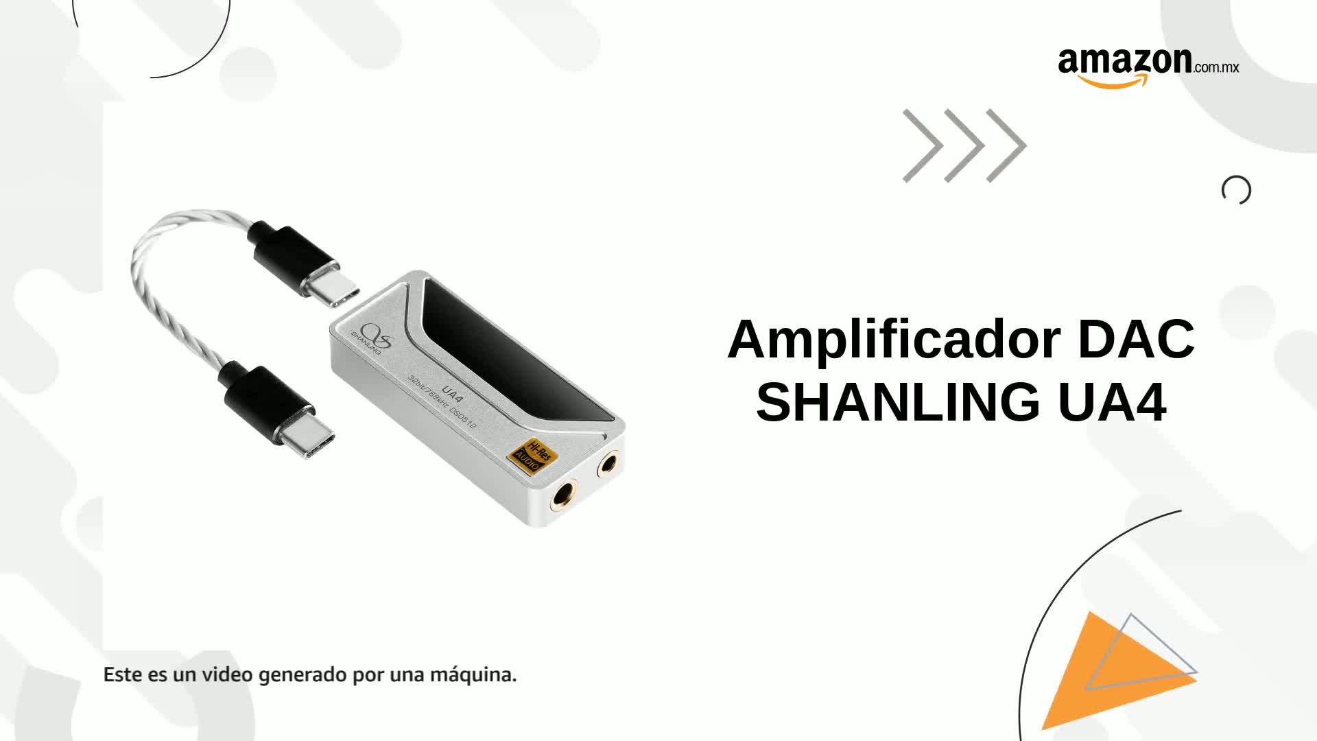 SHANLING UA4 Portable USB DAC Headphone Amplifier - ES9069Q DAC, MQA 16X, 768kHz/DSD512, 3.5mm/4.4mm Output