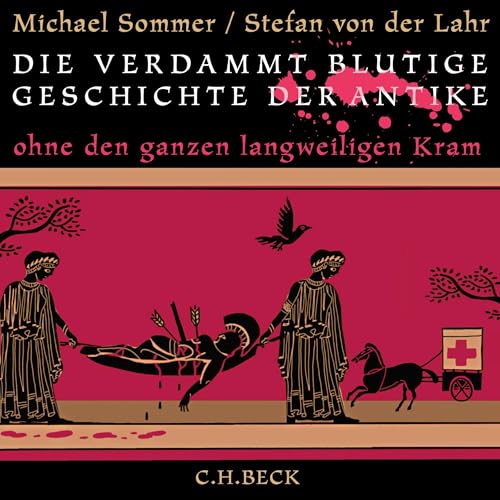 Page de couverture de Die verdammt blutige Geschichte der Antike