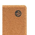 Manduka Yoga Block - Fine-Grain Cork Block, Yoga Equipment, Home Gym Accessory, Pilates Tool, Lightweight for Travel, Extra Firm Workout Accessory with Comfortable Edges - Image 4