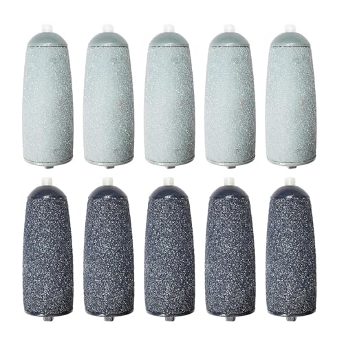 Lima de Pies - 10 piezas de cabezales de rodillo de lima para pies | Cabezas de Desgaste para Remover Callos | para Mujeres, Hombres, Spa, Belleza, Vacaciones y Viajes