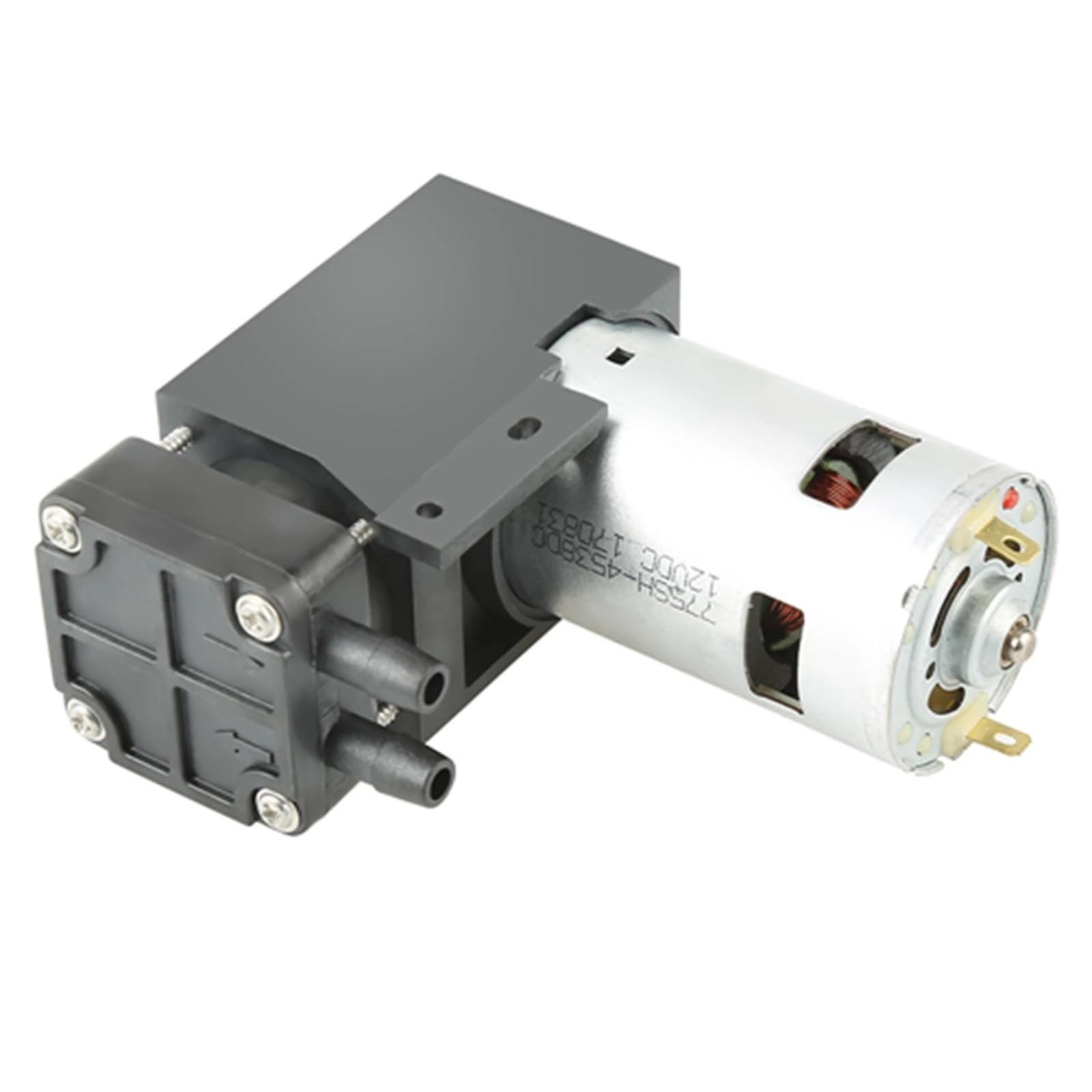 Pompe à Vide Mini VN-C4 DC12V 42W - 85 KPa, 40 L/min, Sans Huile Pour Usage Médical Et Industriel