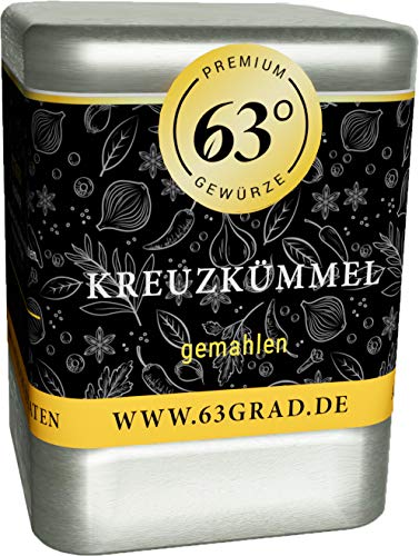 63 Grad Kreuzkümmel gemahlen - Cumin Cuminpulver (75g)