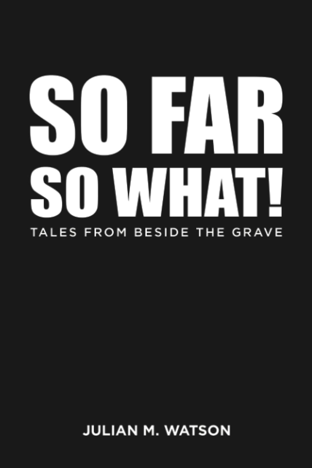So Far So What! : Tales from Beside the Grave