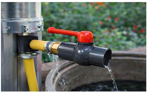 ERA 3” SCH 80 PVC Full Port Ball Valve, Heavy Duty Industrial Shut-Off Valve for Plumbing & Irrigation Systems by Generic - Used condition - Image 7