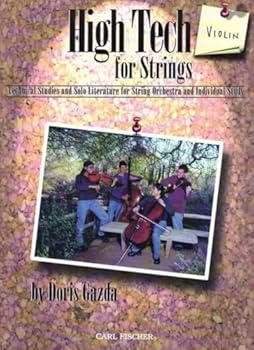 Paperback High Tech for Strings: Violin Book