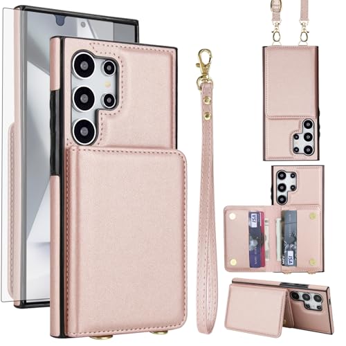 Coque Galaxy S25 Ultra Housse Portefeuille Idéale pour Sortir sans Sac
