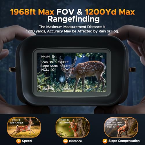 Digital Night Vision Binoculars for Hunting