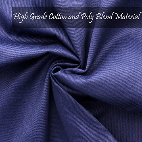 Kitchen Cloth Napkins 12 Pack 18X18 Inches Cotton Blend Soft Fabric With Hemmed Edges, Blue Dinner Napkins Washable Reusable And Durable Linen Napkins For Parties Table Setting Decor (Navy) By Perlli #TOP2