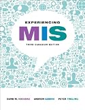 Experiencing MIS, Third Canadian Edition (3rd Edition)
