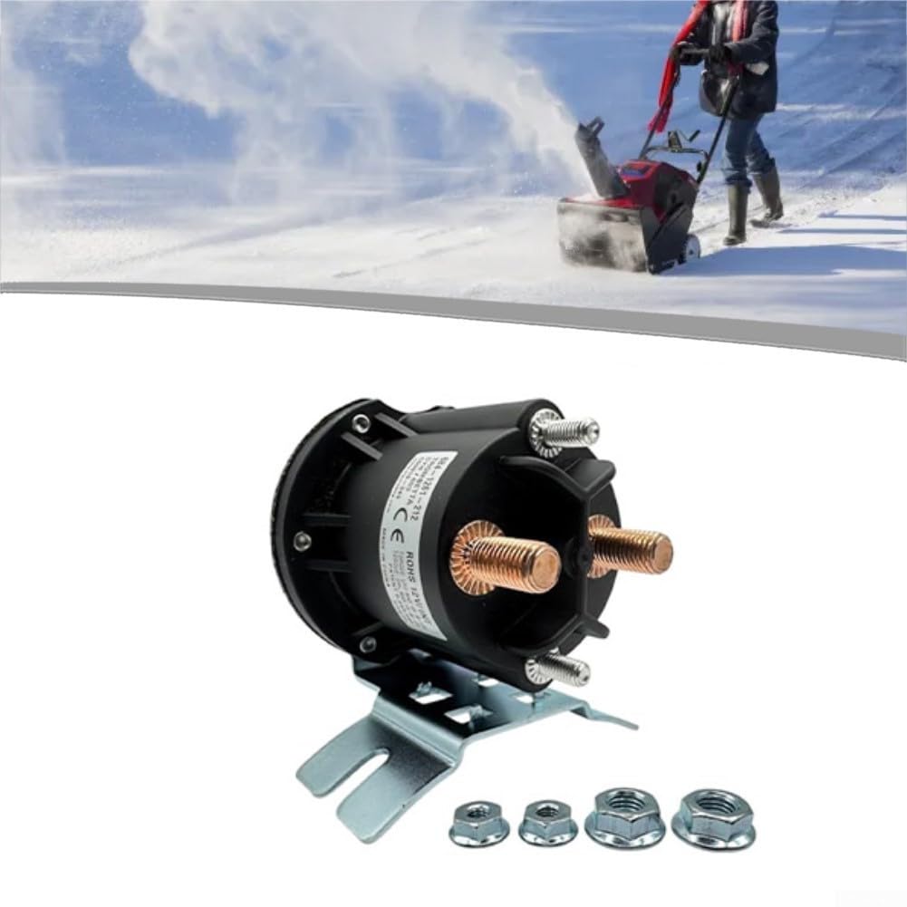 Kit de relais solénoïde 12 V, courant d'appel 800 A, relais de commutation étanche IP67 pour pompes hydrauliques, souffleuses à neige Big Tex