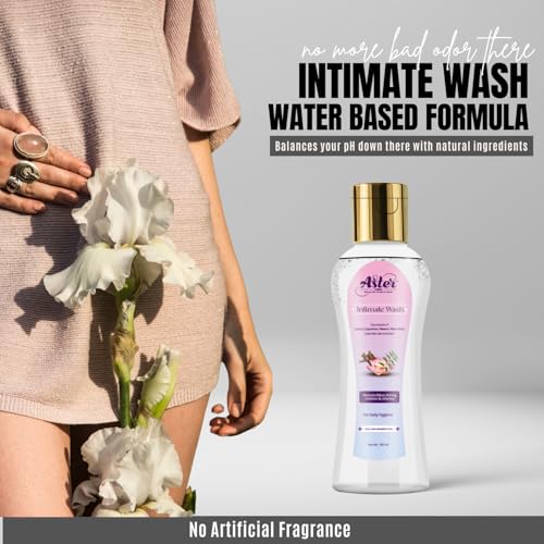 Image of Mild Intimate Wash - PH Balancing with Soap-Free Water Based Formula and Natural Ingredients to Reduce Itching, Odor, Discomfort & Dryness for Daily Hygiene