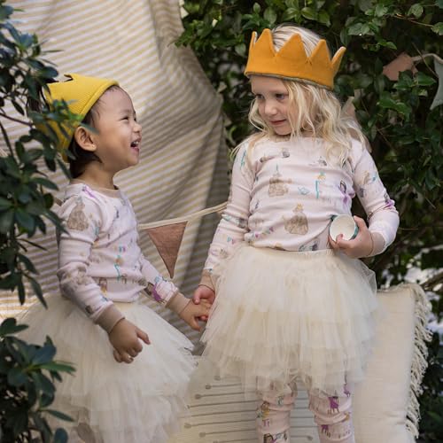 Burt's Bees Baby Baby Girls' Pajamas, Tee and Pant 2-Piece Pj Set 5