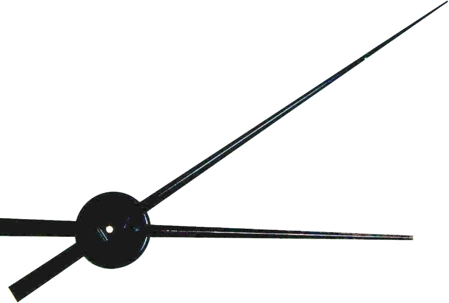 DIY High Torque Wall Clock #3 for Living Dining Room Kitchen Den Office with 17.75 Long Spaded Hands Non-Ticking Silent and Wall Mounting Hub Conceals Movement