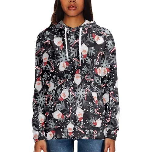 JEOCODY Women Casual Hoodie Long Sleeve Sweatshirt with Pocket