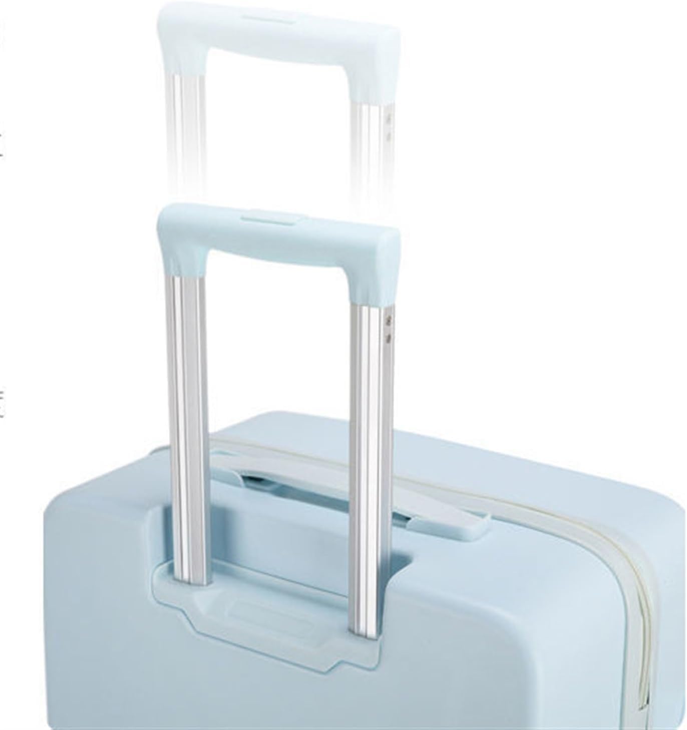 Valigia Bagagli con Ruote Girevoli, Valigia Rotelle ABS Chiusura A Combinazione Leggeri Valige Bagaglio Mano(B,28 in)