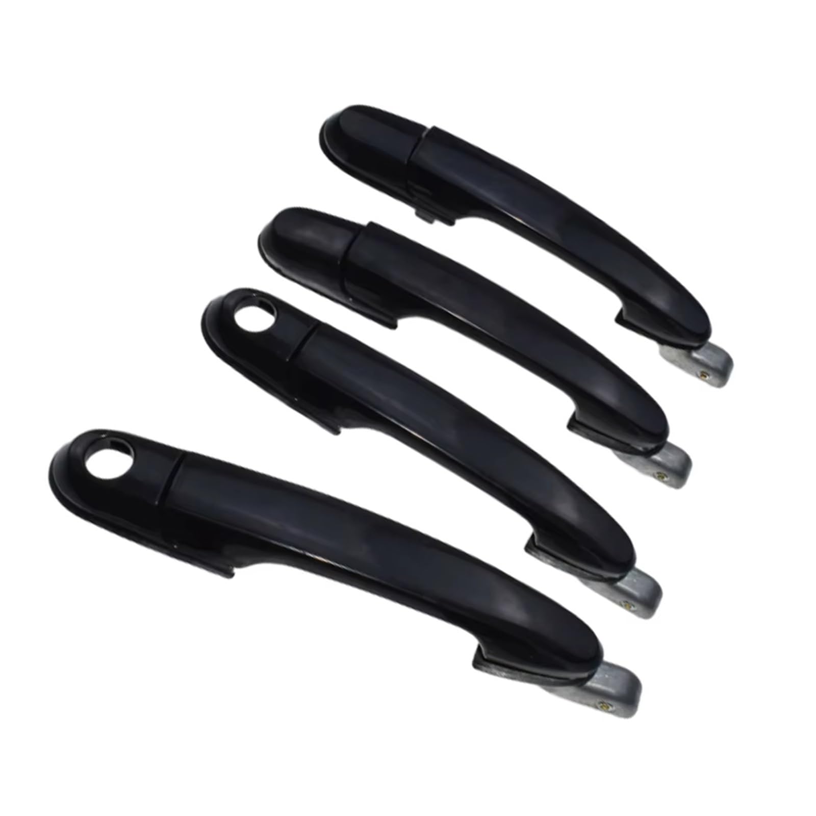 BWJQQJ Car Outer Door Handle for Hyundai for Tucson 2005 2006 2007 2008 2009 Outside Exterior Door Handle 82650-2E000 82660-2E000 83650-2E000 83660-2E000 4Piece