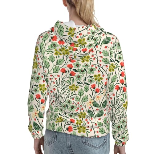 Pull à capuche extensible Roadside sweat imprimé rose pour vos sorties cocooning - 4