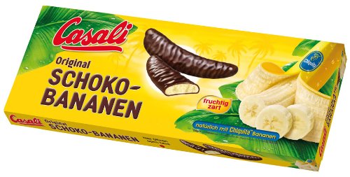 Casali Schoko-Bananen, 24 Stück - 300gr - 2x