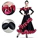 JRUIA Waltz Modern Dance Performance Outfit for Women National Standard Ballroom Dance Dresses Tango Competition Wear,Purple,XL