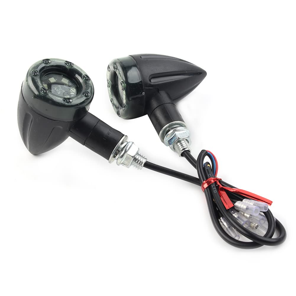 Bacar Universal Aftermarket Turn Signal Light Indicatior Replacement for Harley for Sportster XL883 XL1200, Touring FLHT FLHR FLHX FLTR