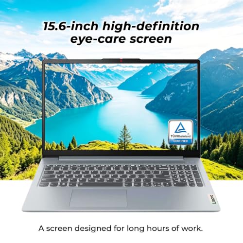 Image of Lenovo 15.6 inch FHD 8GB DDR5 RAM Business Laptop Computer, 2026 Edition, Intel N150 CPU, 128GB SSD, Microsoft Office 365 Included, Long Battery Life, Windows 11 for Work & School