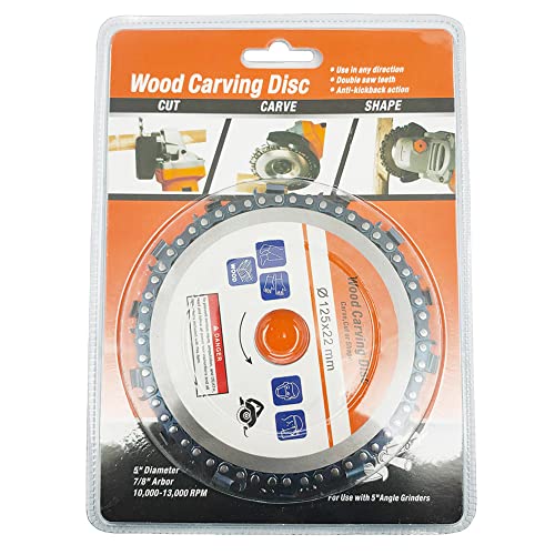 image for SchuhRia Chainsaw disc/Stump Remover/Stump Grinder/Wood Carving Disc f